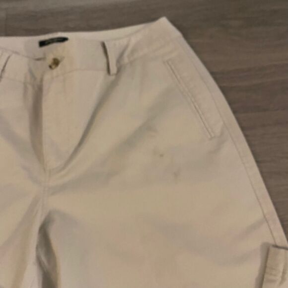 Eddie Bauer cotton blend women’s khaki straight leg pants size 10 - Picture 4 of 8